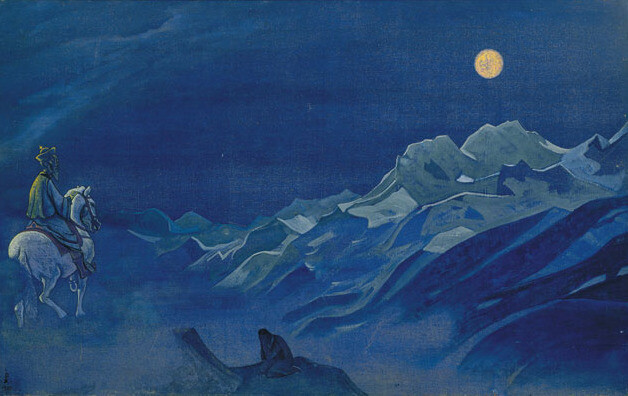 远山与群星。作者：Nicholas Roerich ​​​