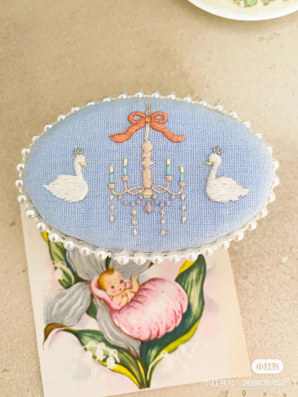 可爱精致刺绣小物件～～