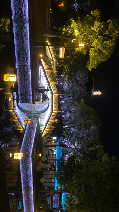 西施故里夜景