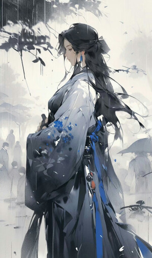 剑未佩妥，出门已是江湖
ai绘画，侵删