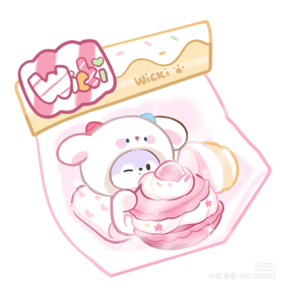 可以当闺蜜头像呦！
也可以打印出来当贴纸用！！！