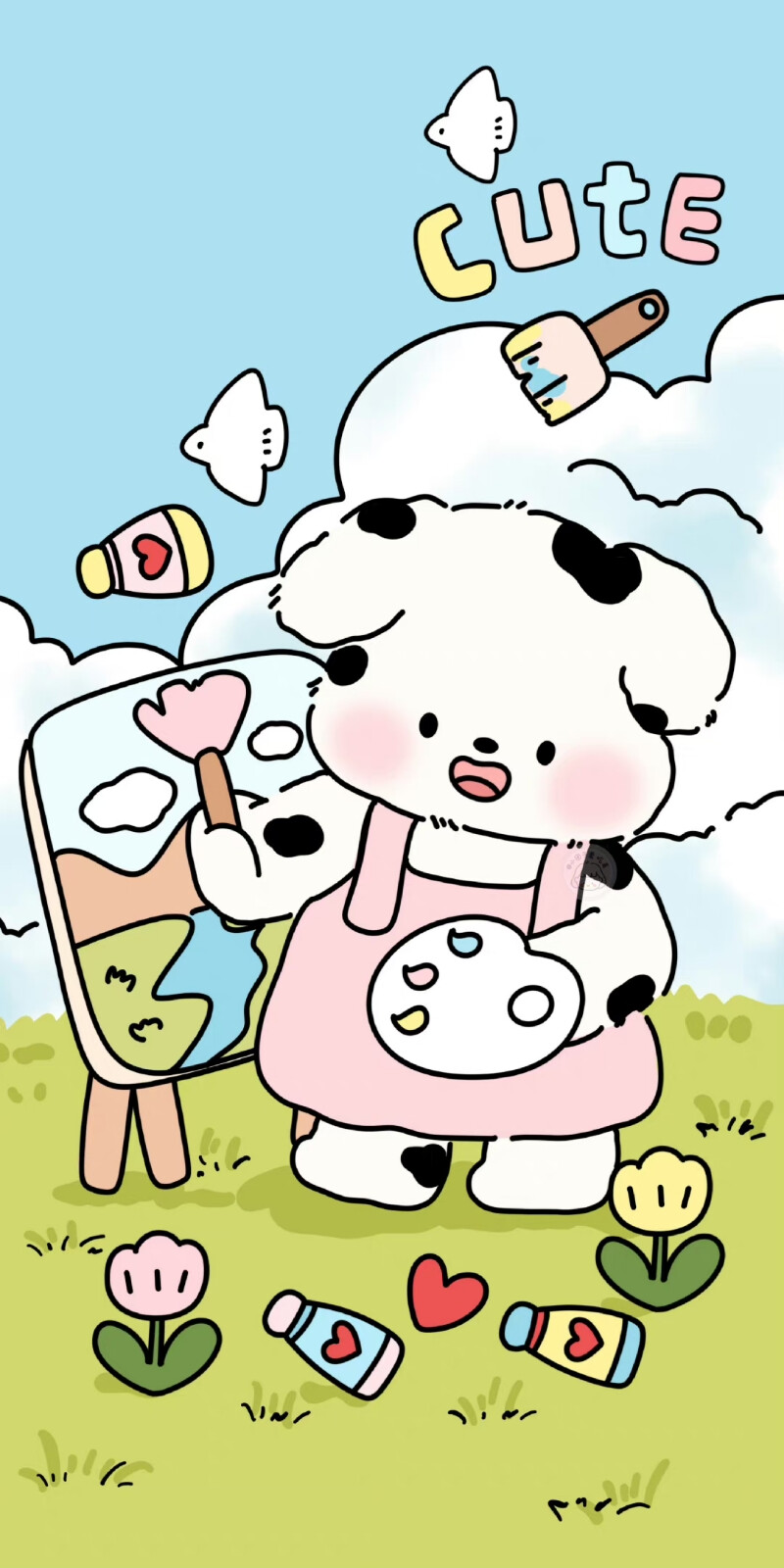 可爱壁纸 - 高清图片，堆糖，美图壁纸兴趣社区