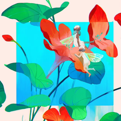 “我的月亮永悬不落。”
女头，侵权删