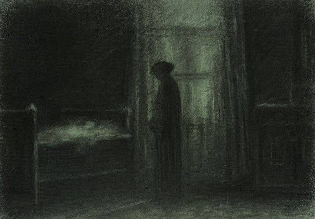 捷克艺术家 雅库布·?？诘?(Jakub Schikaneder）绘画作品欣赏。