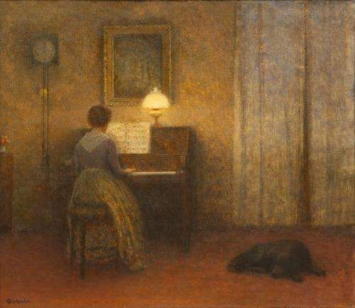 捷克艺术家 雅库布·希卡内德 (Jakub Schikaneder）绘画作品欣赏。