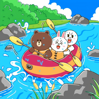 『linefriends』端午节安康