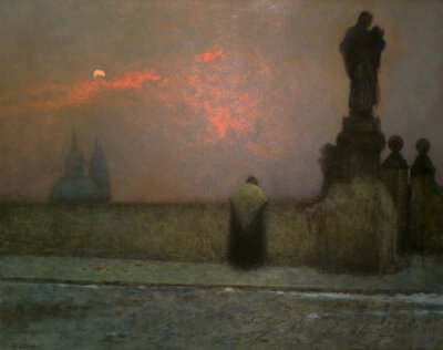 捷克艺术家 雅库布·希卡内德 (Jakub Schikaneder）绘画作品欣赏。