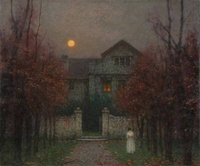 捷克艺术家 雅库布·?？诘?(Jakub Schikaneder）绘画作品欣赏。