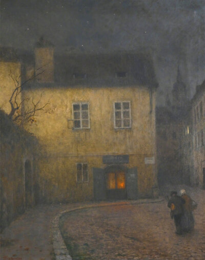 捷克艺术家 雅库布·希卡内德 (Jakub Schikaneder）绘画作品欣赏。