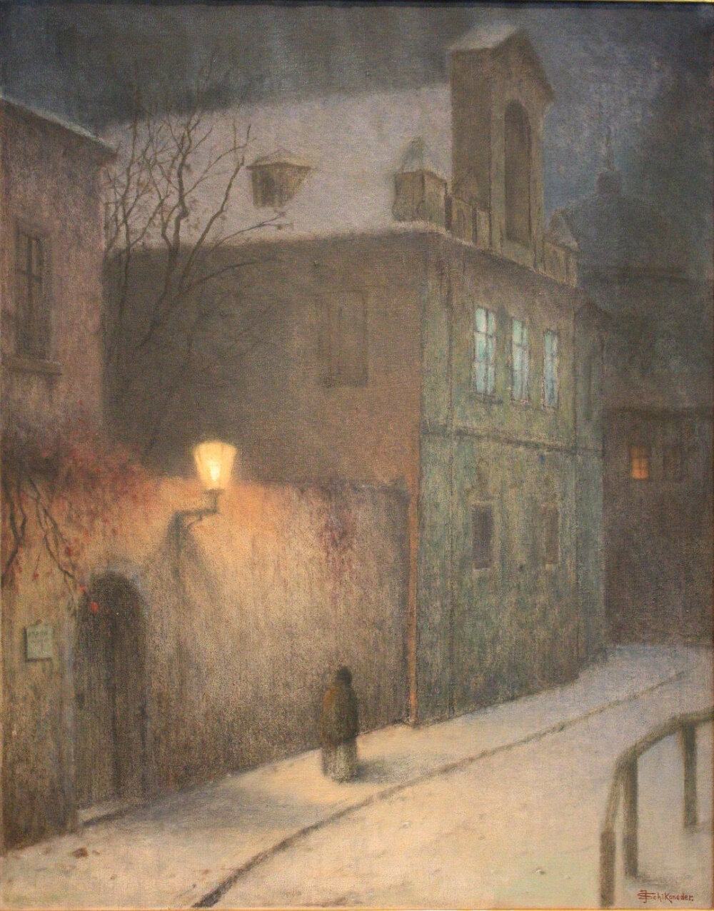 捷克艺术家 雅库布·希卡内德 (Jakub Schikaneder）绘画作品欣赏。