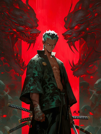 海贼王 | 索隆之赤红 ​