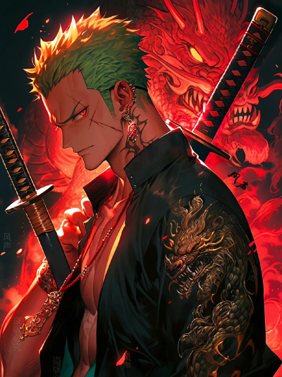 海贼王 | 索隆之赤红 ​