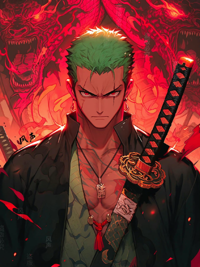 海贼王 | 索隆之赤红 ​