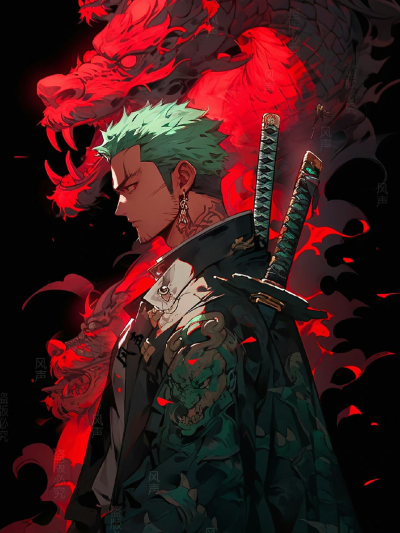 海贼王 | 索隆之赤红 ​