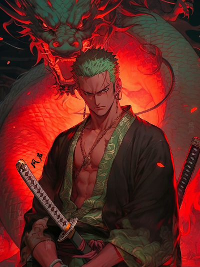 海贼王 | 索隆之赤红 ​