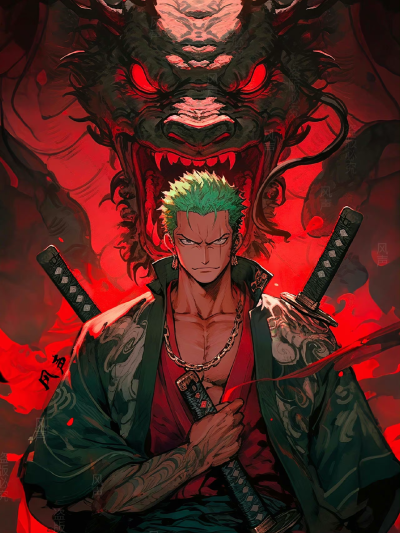 海贼王 | 索隆之赤红 ​