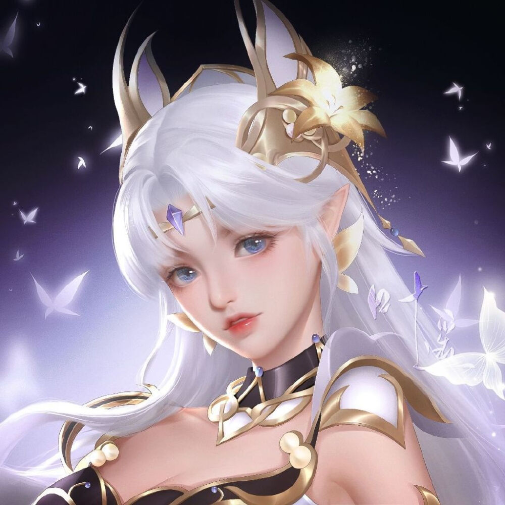 貂蝉头像金色仲夏夜