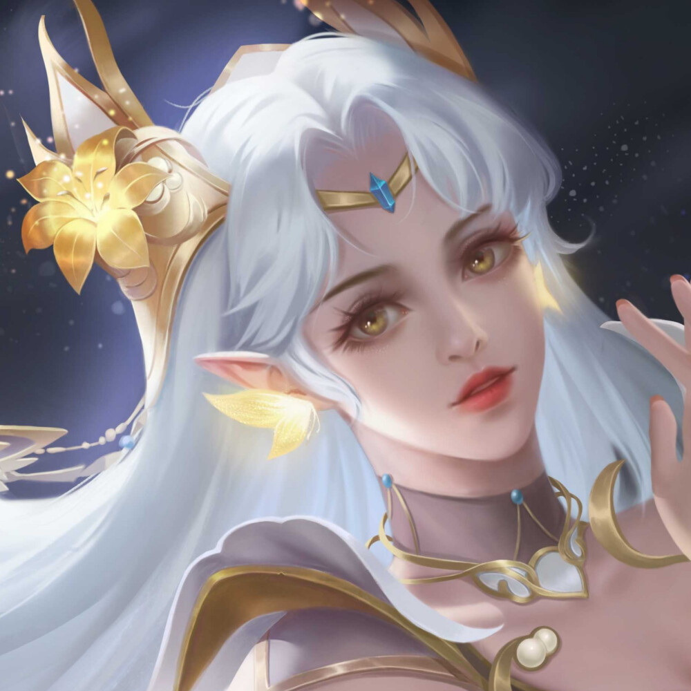 貂蝉头像金色仲夏夜