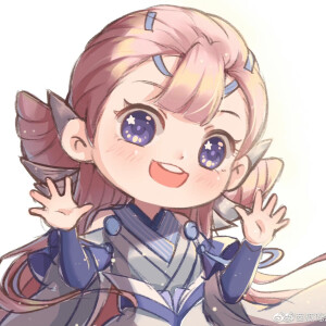 貂蝉猫影幻舞q版同人绘画