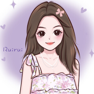 夏日氛围女生头像～清新手绘头像
真人照片手绘头像，卡通版头像来咯