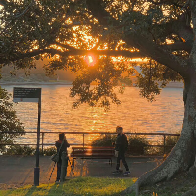 小众日落夕阳壁纸分享