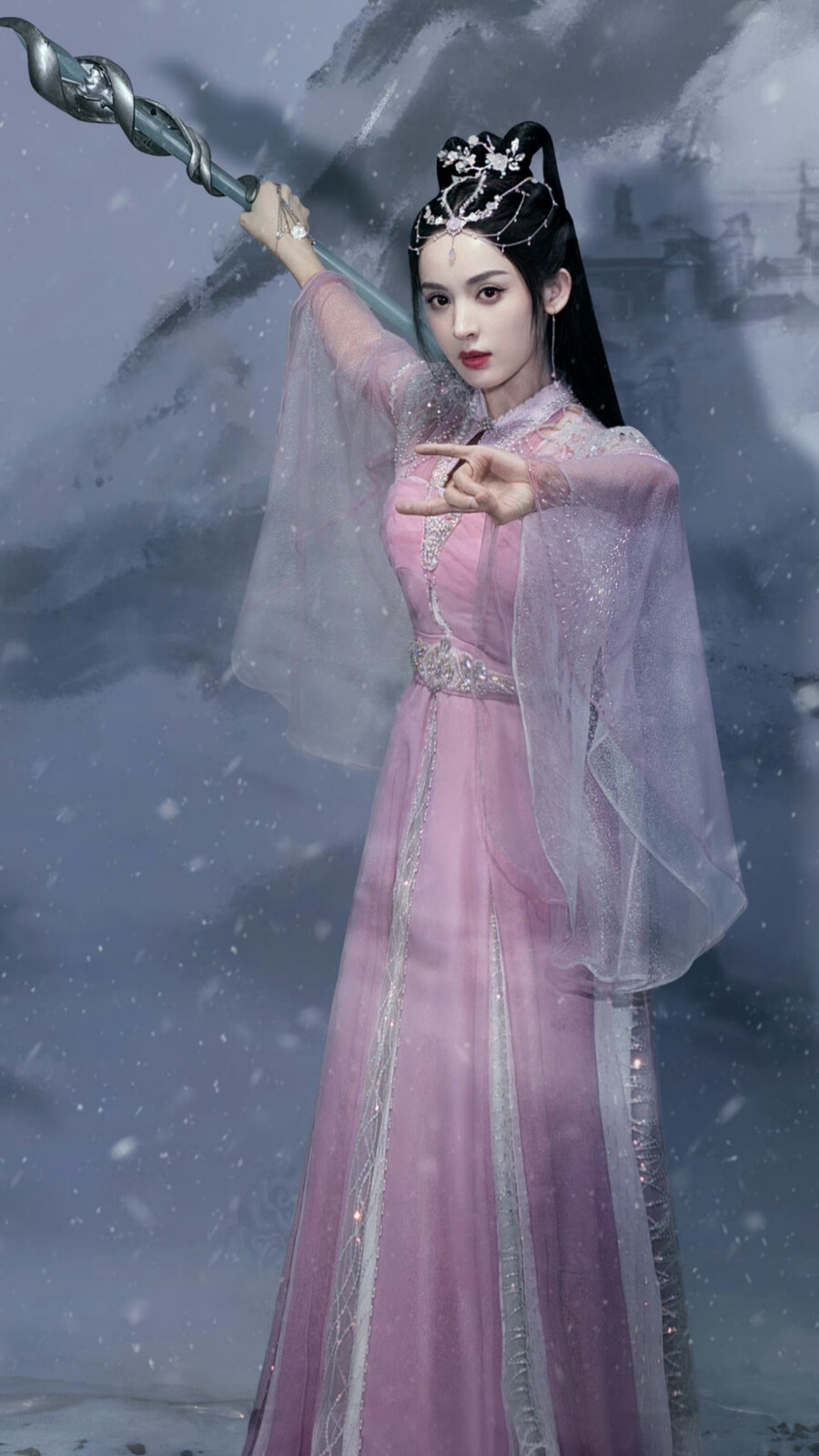 雪鹰领主余靖秋古力娜扎