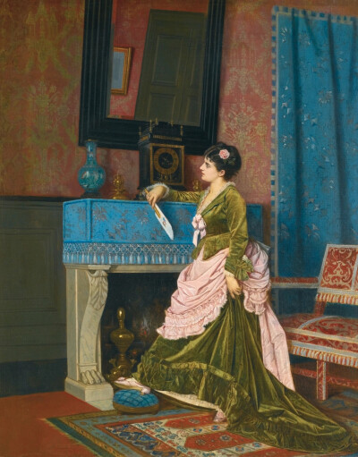 法国艺术家奥古斯特·图尔穆什
Auguste Toulmouche(1829-1890)绘画作品欣赏。
