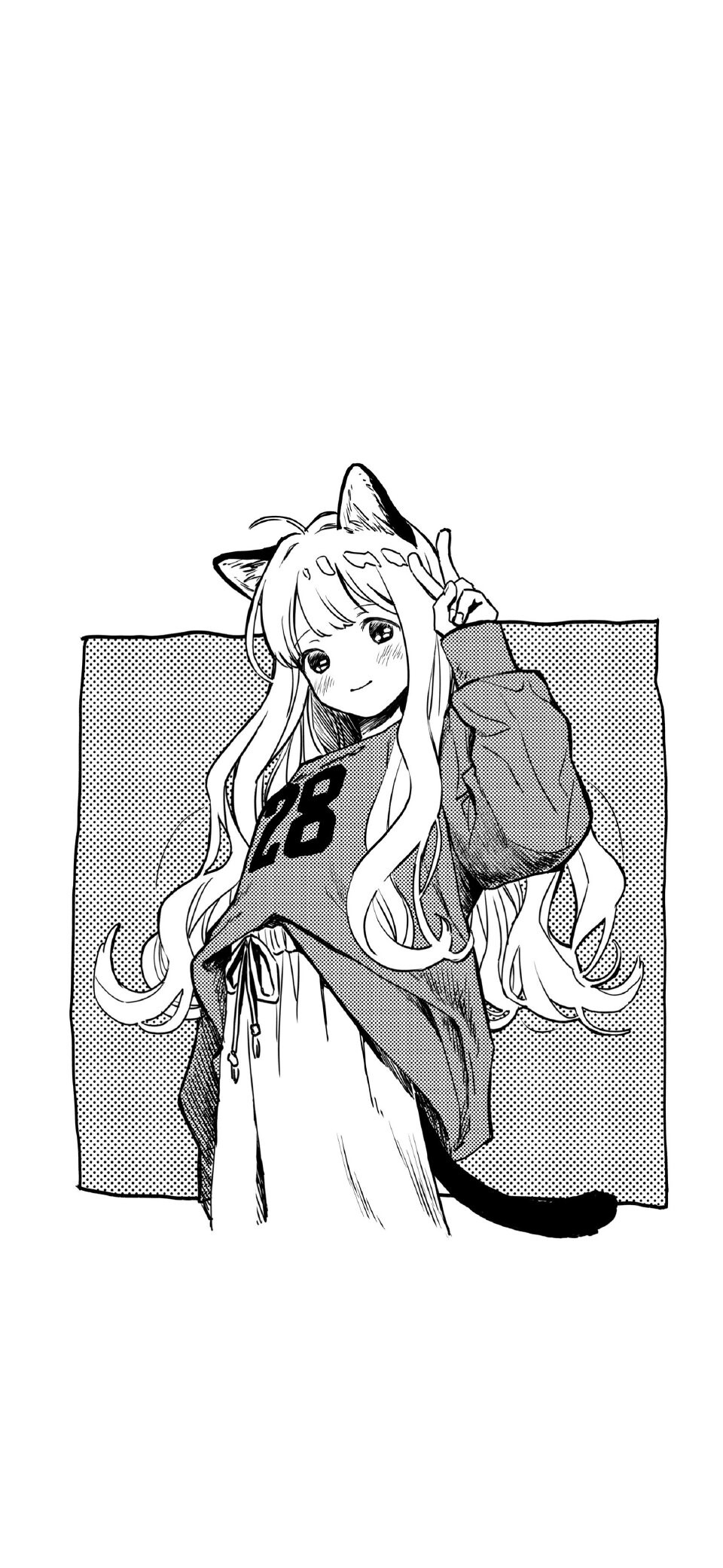 Twi©️k_z_i_t_ ​​​
＃黑白壁纸＃插画精选