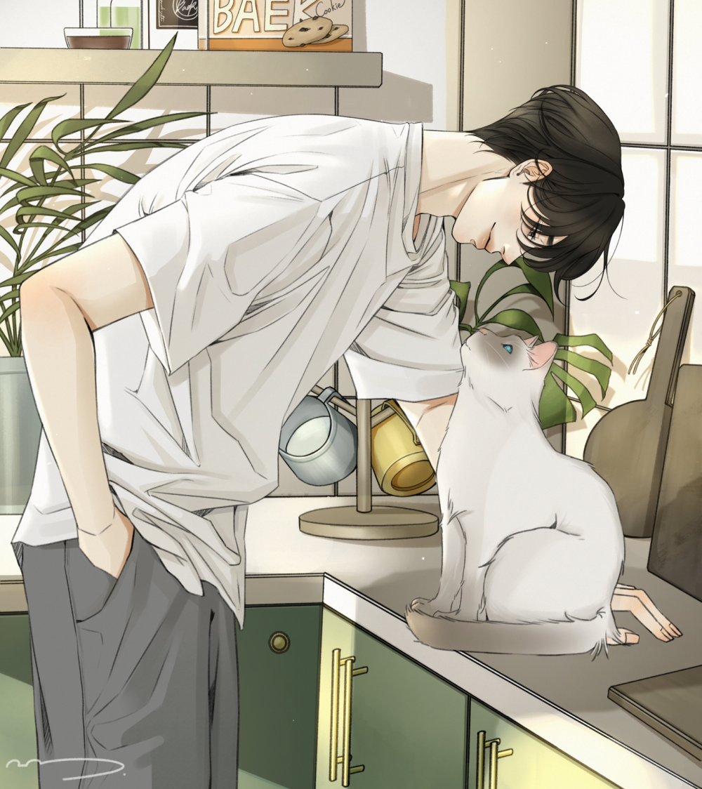 #漫画# 这组漫图太符合我的审美了！画风好赞！
twi：team_baeksan ​​​