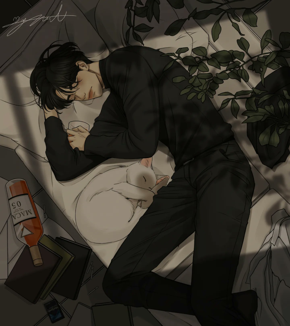 #漫画# 这组漫图太符合我的审美了！画风好赞！
twi：team_baeksan ​​​