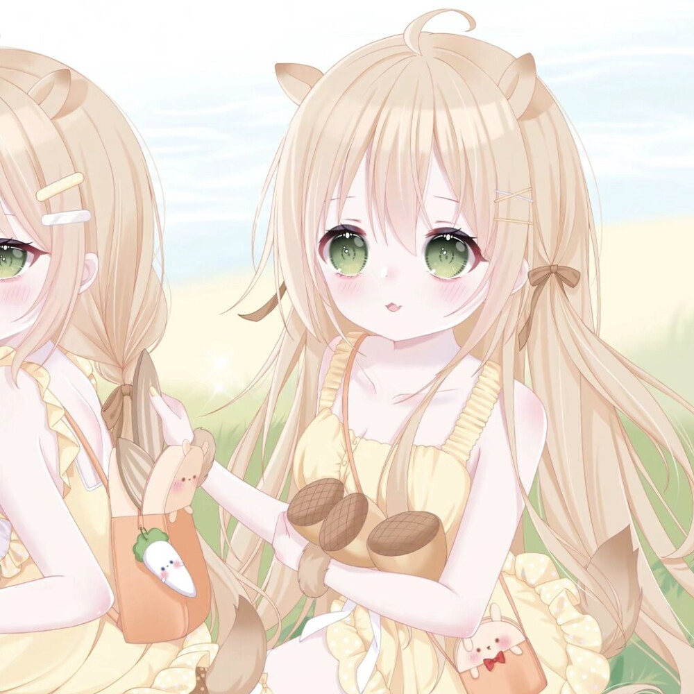 动漫闺蜜女头山河同悲