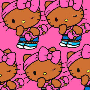 黑皮Hello kitty 壁纸 - 高清图片，堆糖，美图壁纸兴趣社区