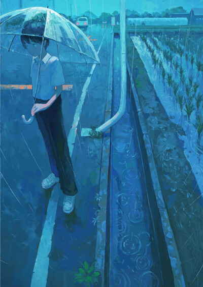 画师:fjsmu
治愈清晰的风格让人心旷神怡
不知是夏日微风还是暖阳拨动了尘封许久的心弦