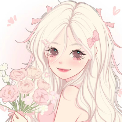 头像手绘女头