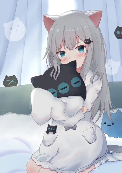 #甘城猫猫，#猫羽雫