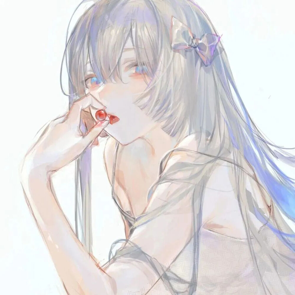 白发动漫女头