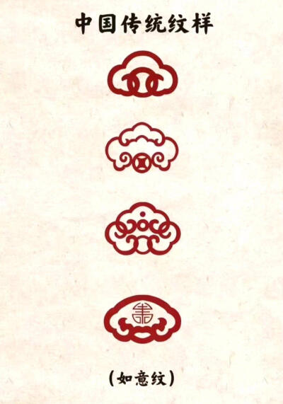 中国传统花纹样式