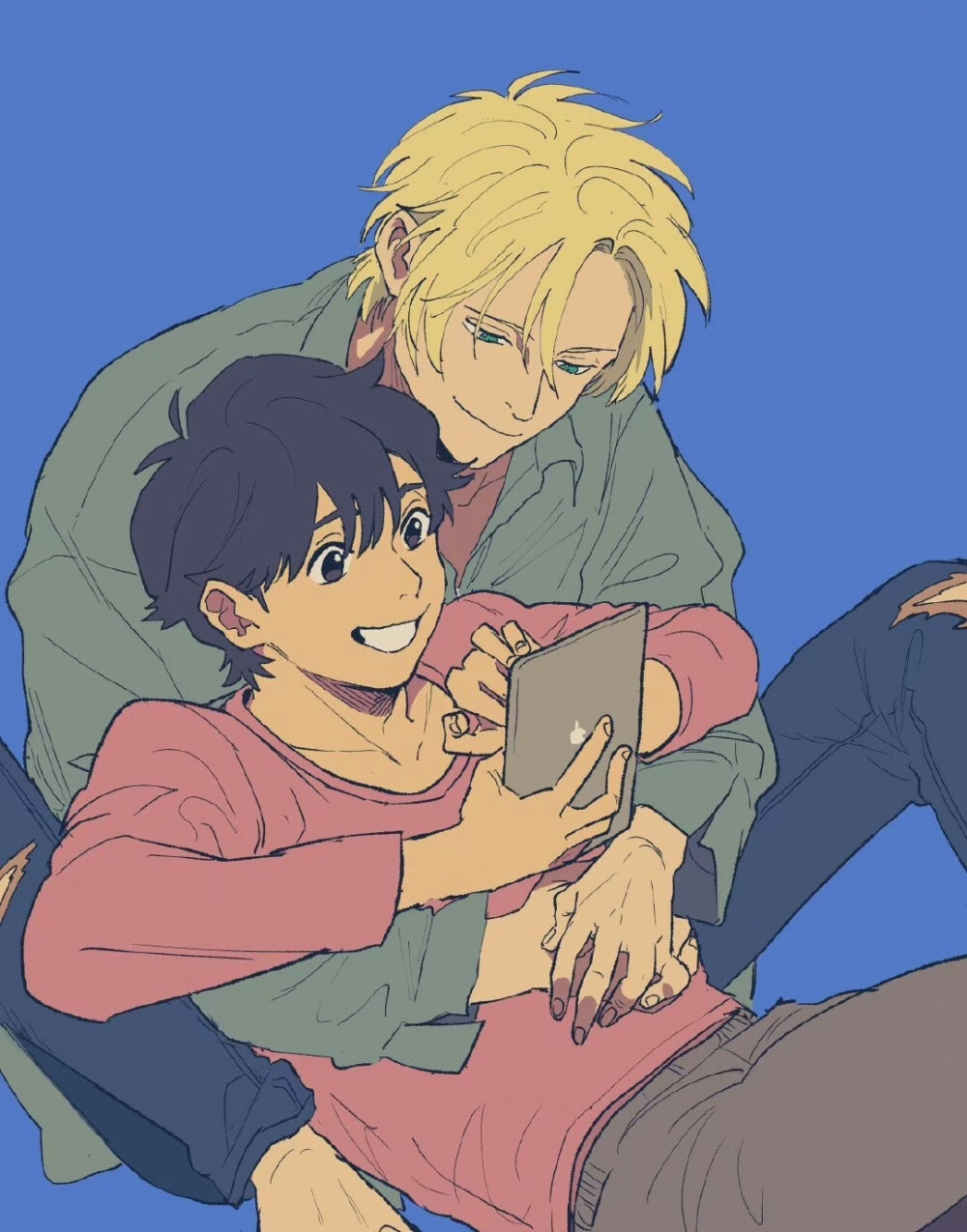 #banana fish# 呜呜呜呜亚修和英二的婚后日常好甜，太好磕了
twi/_a_co_pi_ ???
