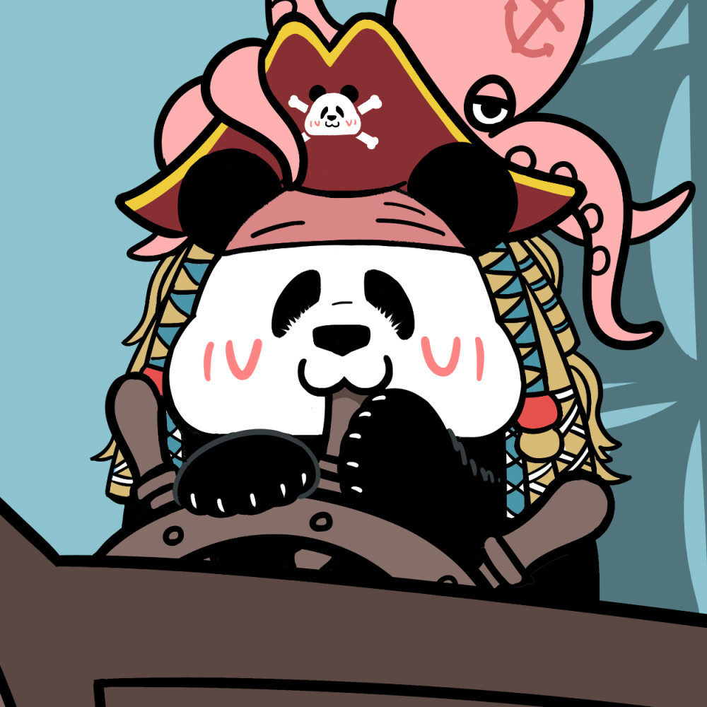 奇思和圆宝 海盗水手头像