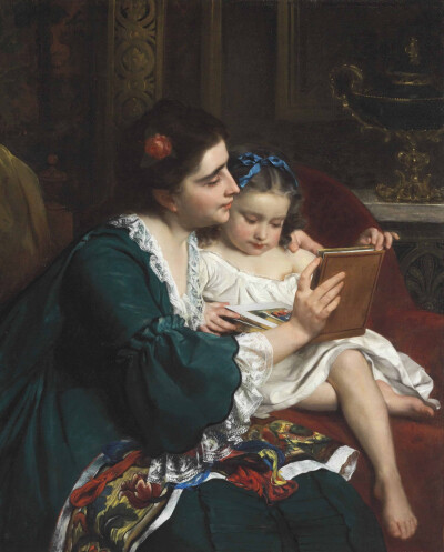 埃米尔·穆尼尔（Emile Munier）绘画作品