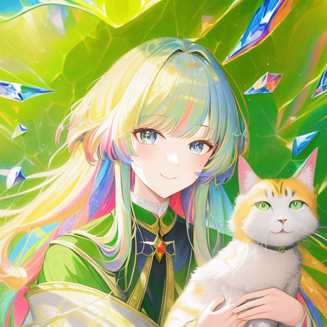 绿色
