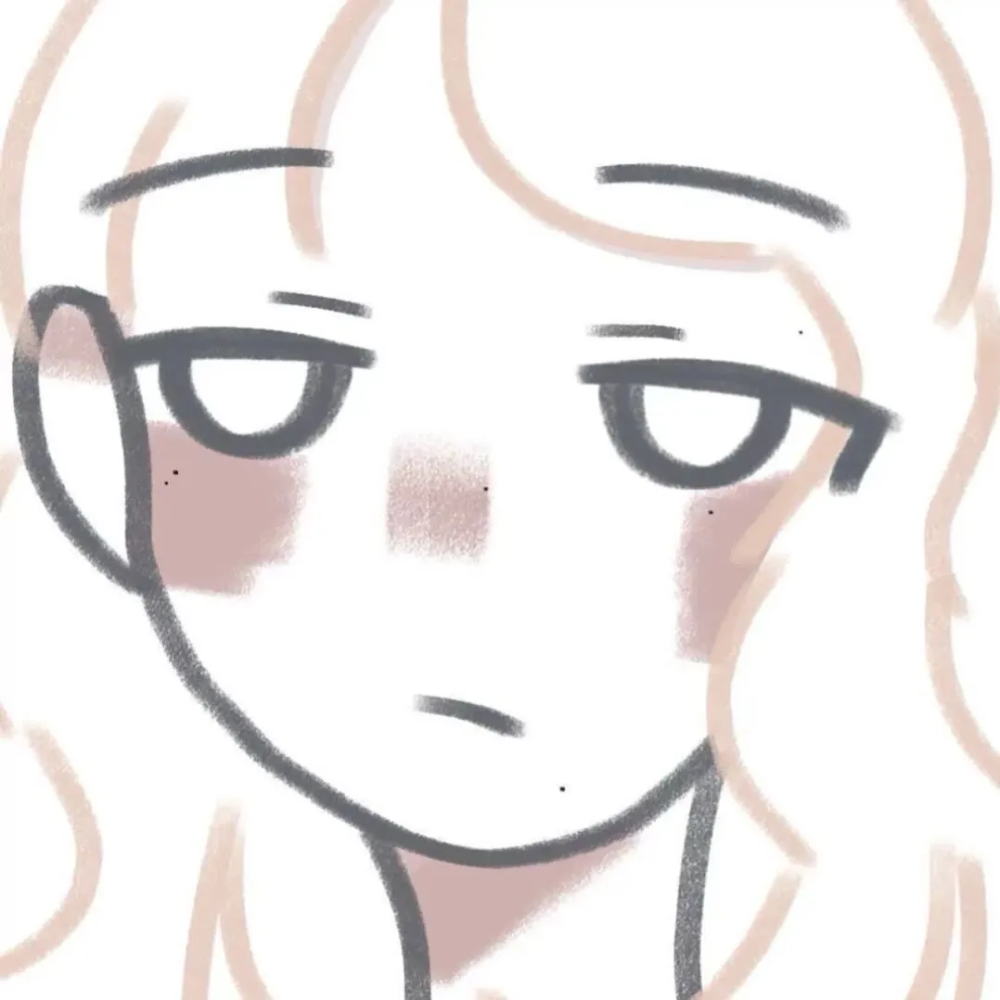 动漫女头
简约线条风格女头像
