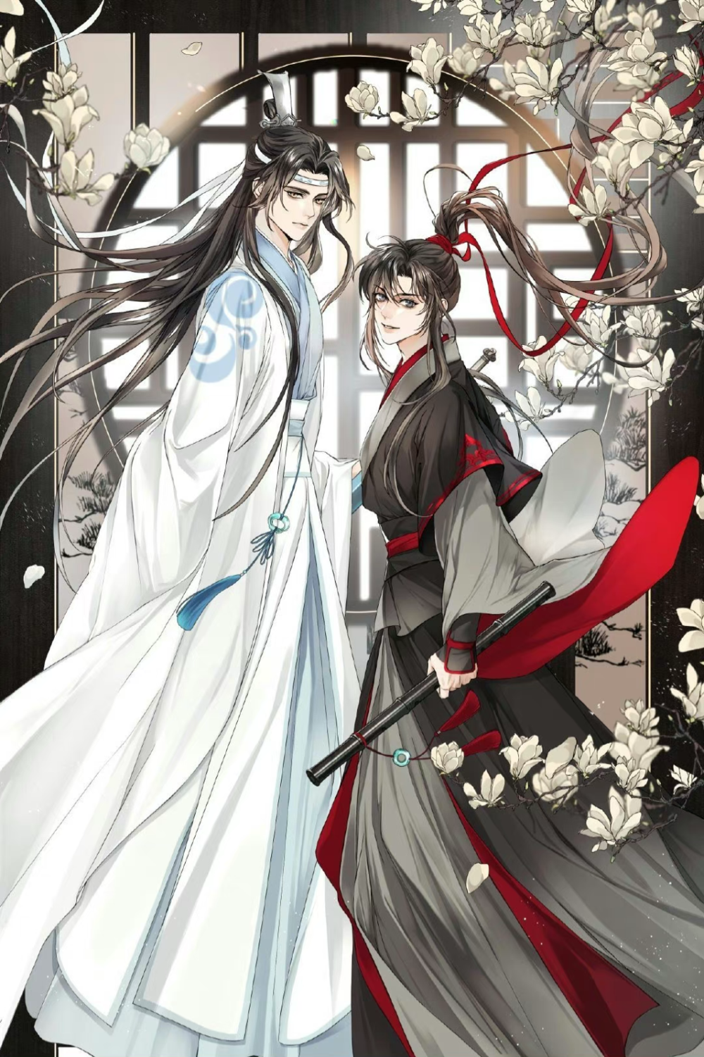 #魔道祖师忘羡##魔道祖师# 太好看，画风绝… - 堆糖，美图壁纸兴趣社区