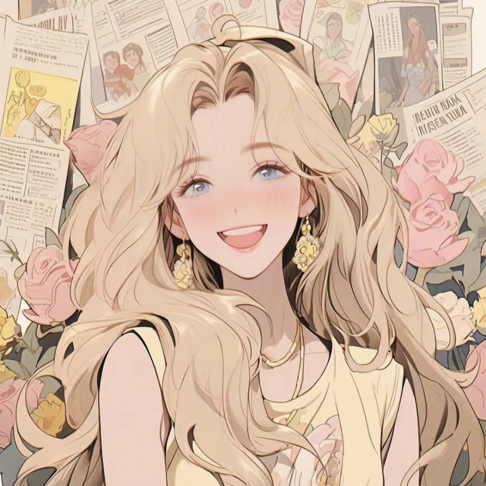 旧漫女头 黄色系~