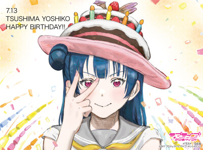 Aqours
津岛善子生日贺图