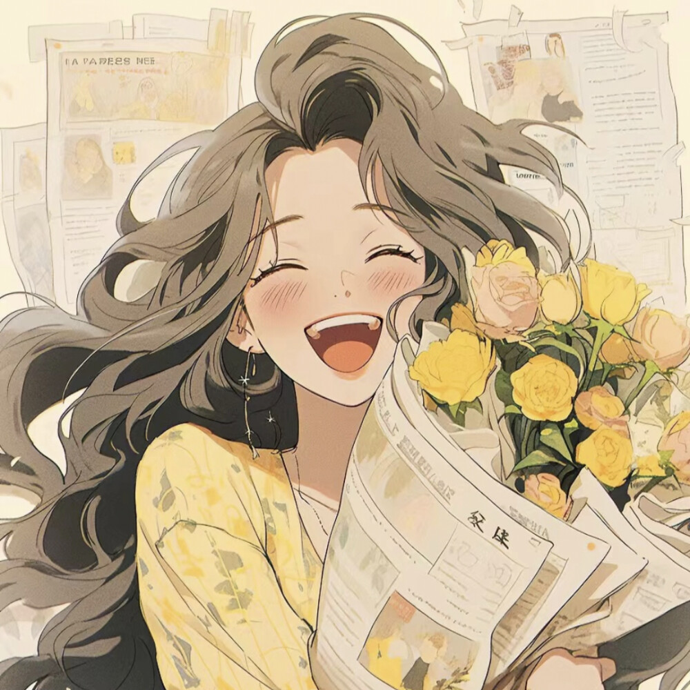 旧漫女头 黄色系~