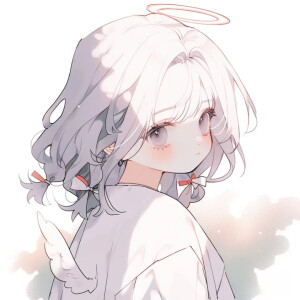 小天使头像|动漫女头|可爱头像图源:小红… - 高清图片,堆糖,美图壁纸