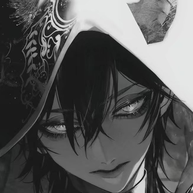 黑白动漫头像
推荐音乐：run free