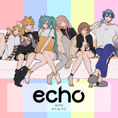 初音ミク × echo 合作服装使用插图
Art by 八三