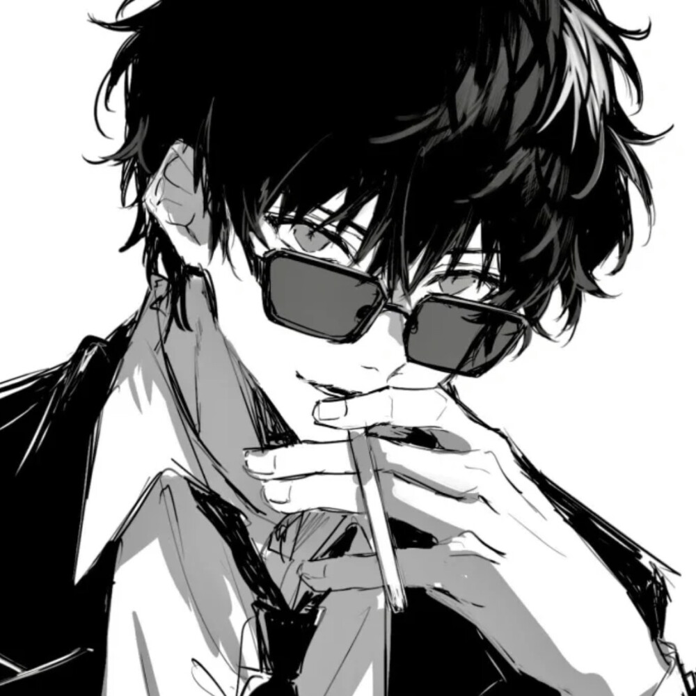 黑白男头、漫头